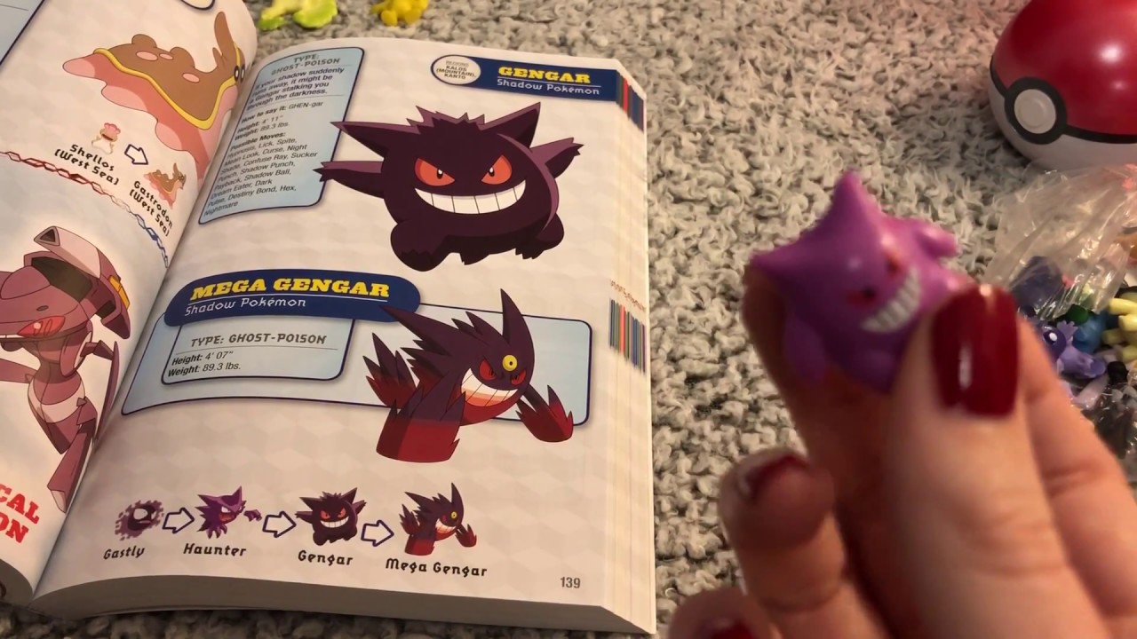 ASMR Pokemon Figures and Up Close Whispering
