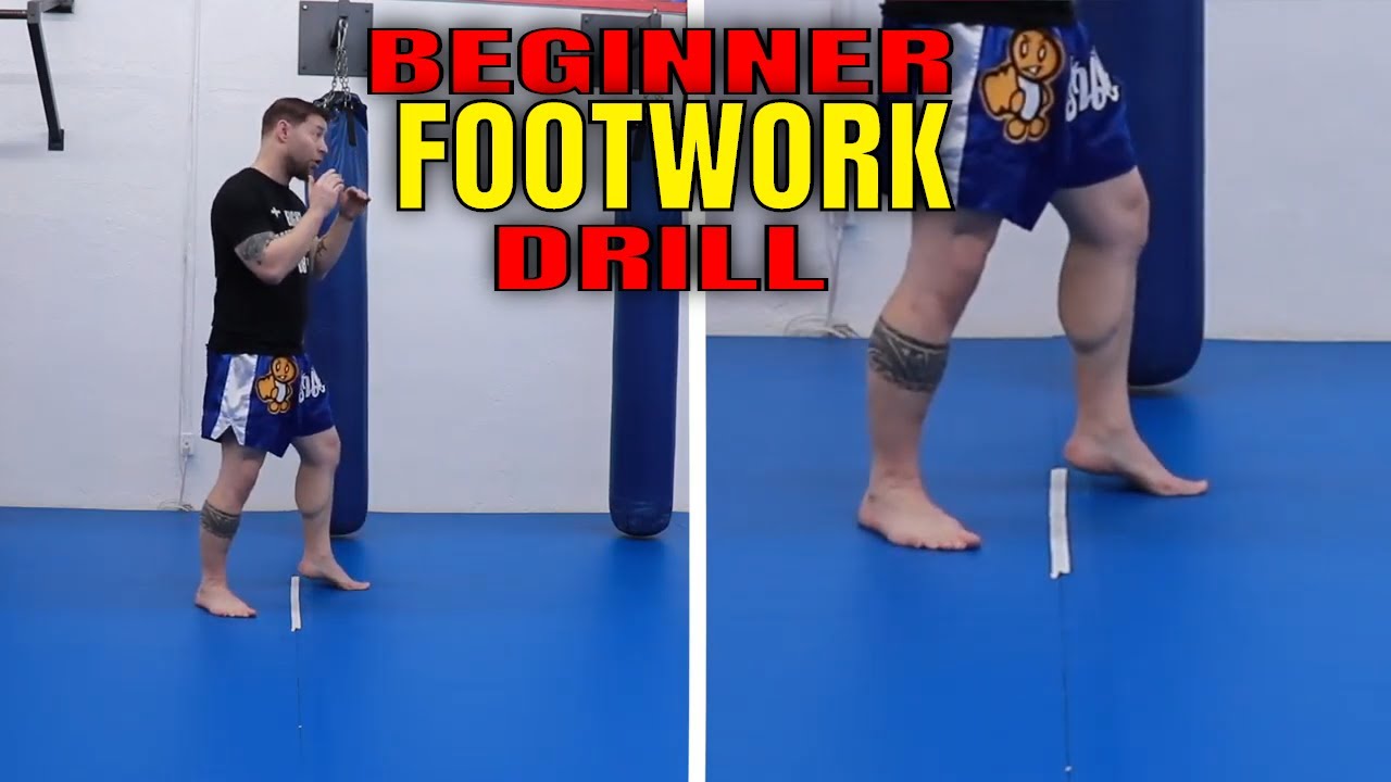 Muay Thai Footwork Drill For Beginners - Improve your Switch Kick