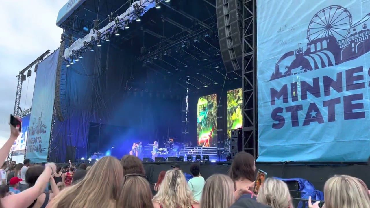 Iggy azalea Kream live Minnesota State Fair 2022