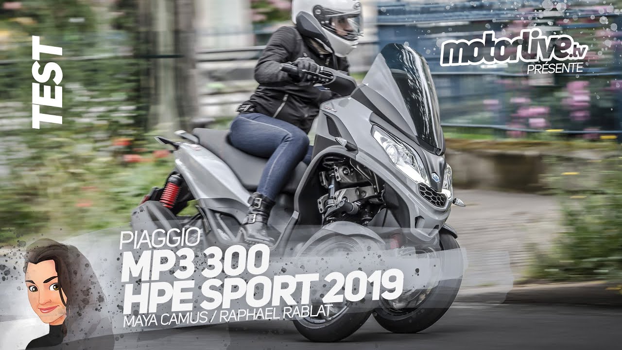 PIAGGIO MP3 300 HPE SPORT | TEST MOTORLIVE