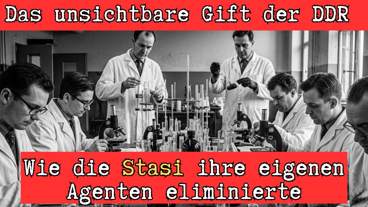Der Giftmischer der Stasi — 23 Morde ohne Spuren | Wahre Geschichte aus der DDR
