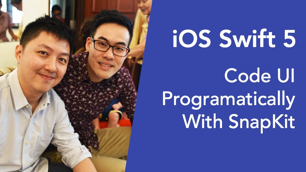 iOS Swift 5 - Code UI Programatically With SnapKit