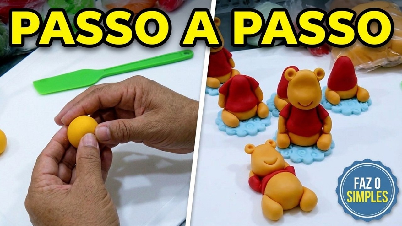 Doce do Ursinho Pooh - Como fazer