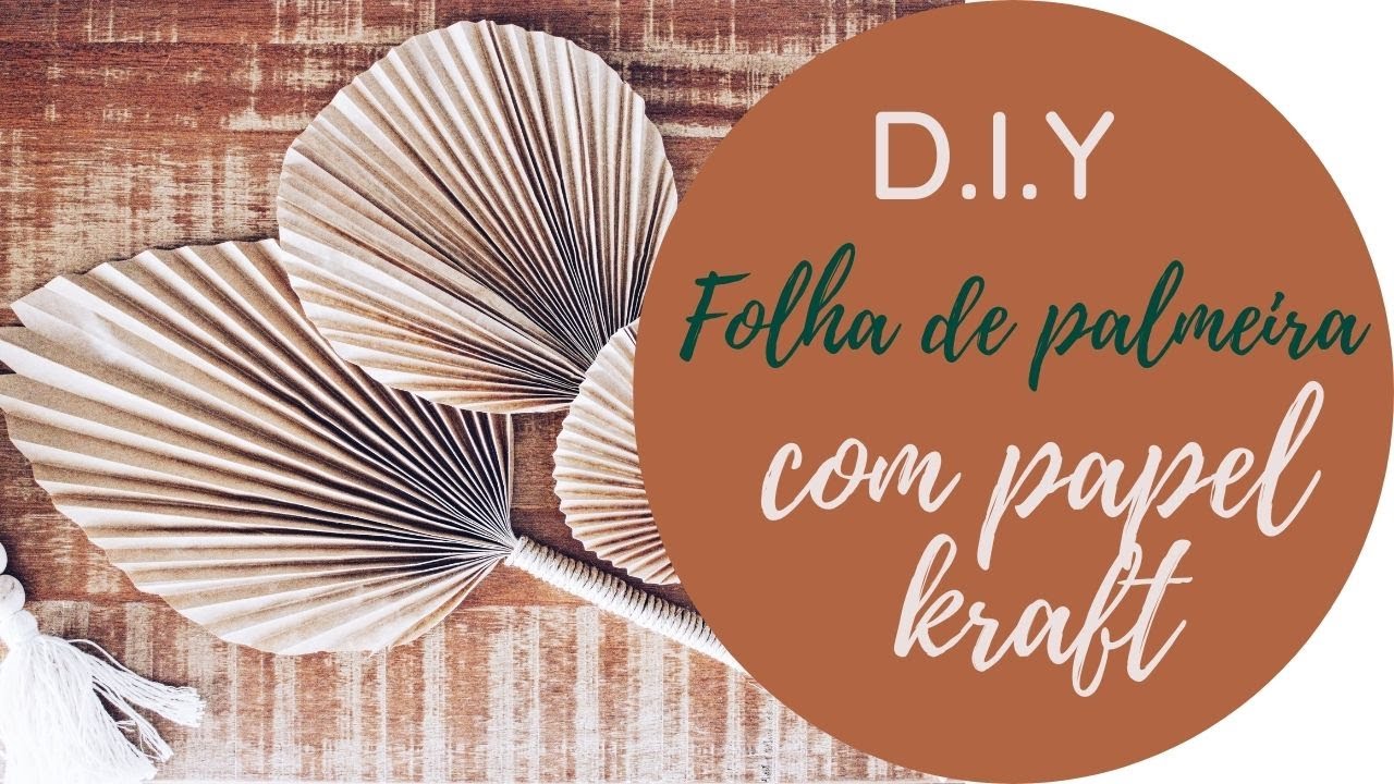 #DIY - Folha de palmeira (palm leaf)