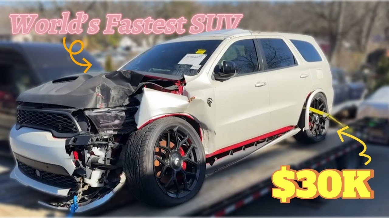 $30,000 to Buy and Restore the World&rsquo;s Fastest SUV: 2021 Dodge Durango Hellcat!