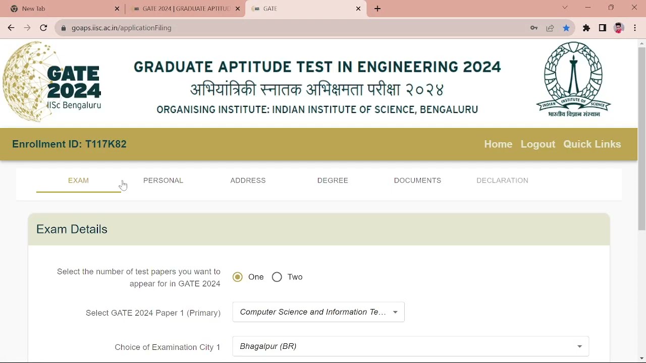 How to Apply for GATE 2024 Exam | GATE 2024 Form Fill Up | Know Complete Process |#gatewallah