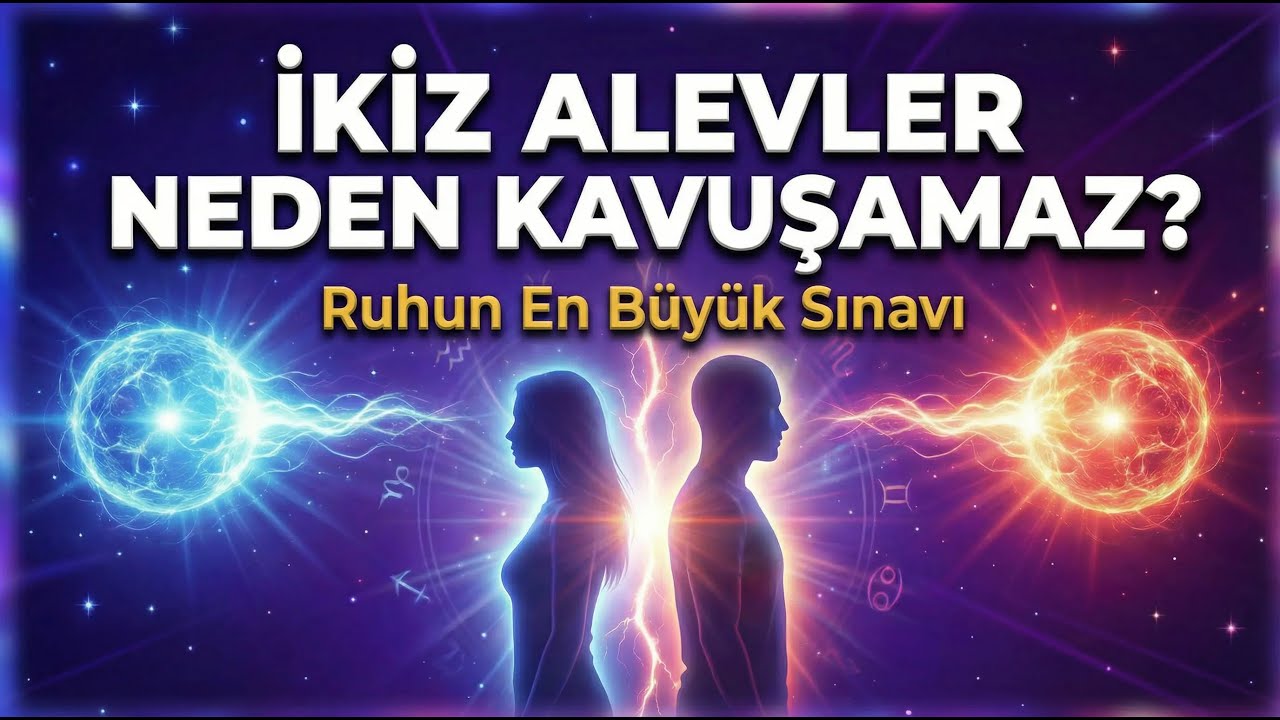 İKİZ ALEVLER NEDEN KAVUŞAMAZ? ( RUHUN EN BÜYÜK SINAVI) #ikizruh #ikizalev #ruheşi