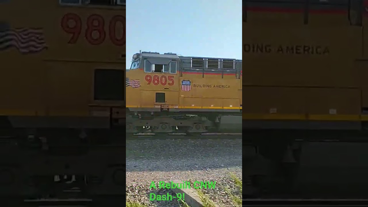 A Rebuilt CNW Dash-9!