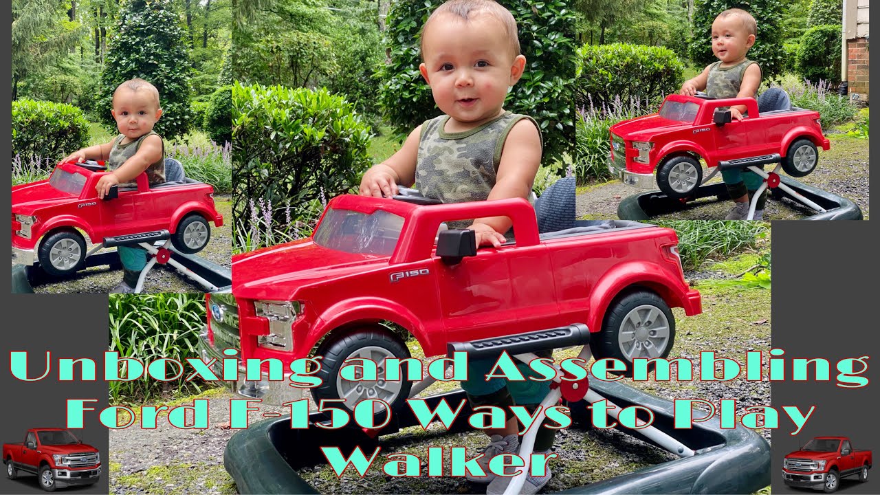 Unboxing and Assembling Ford F-150 Ways to Play Walker | Life in U.S.A