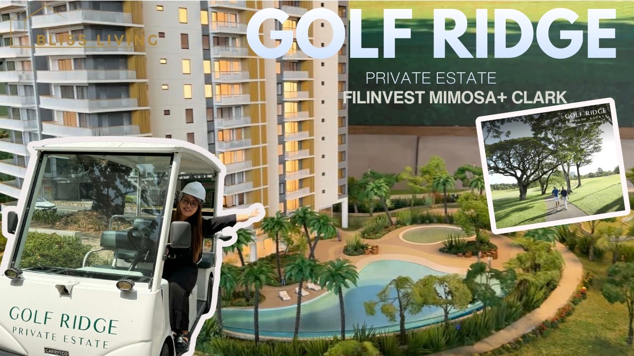 Golf Ridge Private Estate Clark ⛳ | Luxury Living at Mimosa+ by Filinvest