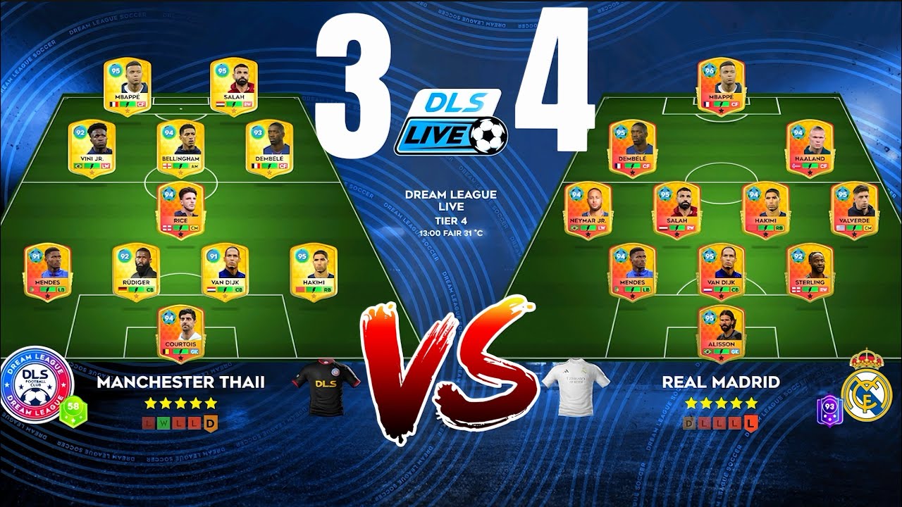 dls 26 | Dream League Live Football Gameplays 🔥