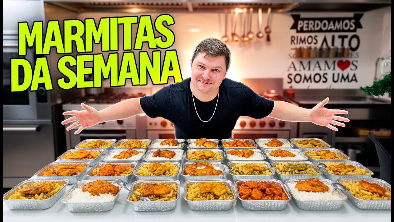 MARMITAS FIT PARA A SEMANA!