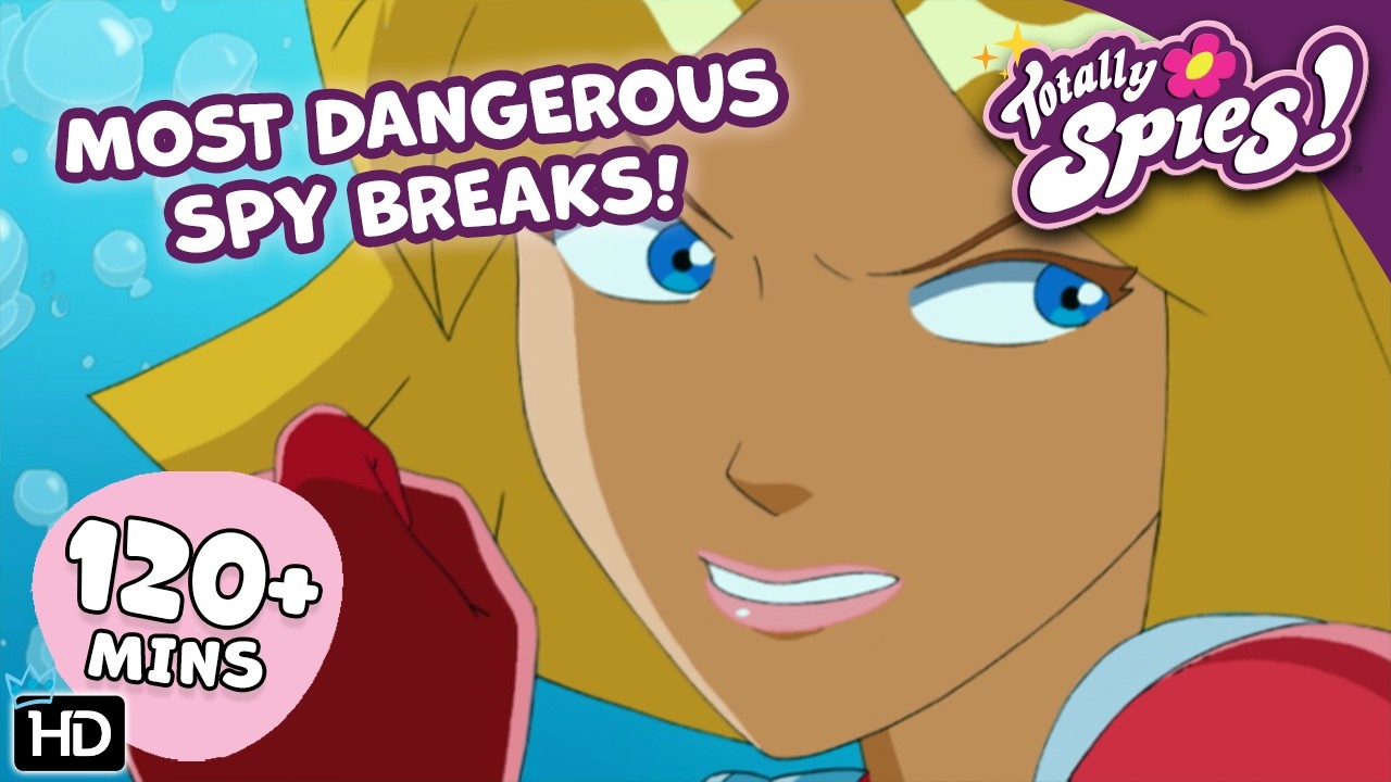 The Spies Risk Everything Going Undercover - Season 4-6 ✨ FULL Episode Compilation 🌸 Totally Spies!