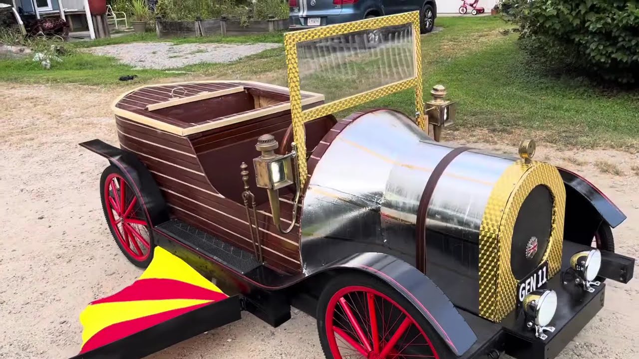 Chitty Chitty Bang Bang build for the Williamsburg players theater group ￼: video 5 of 6