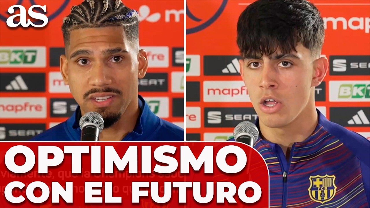 MARC BERNAL y ARAÚJO, se LAMENTAN en ZONA MIXTA | FC BARCELONA vs. ATLÉTICO DE MADRID (3-0)