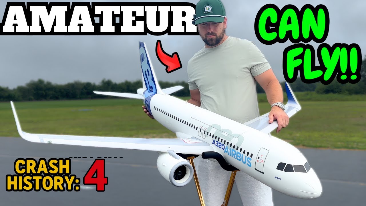 RC Airliner I Finally Didn't Crash! | E-flite Airbus A320neo Twin 64mm