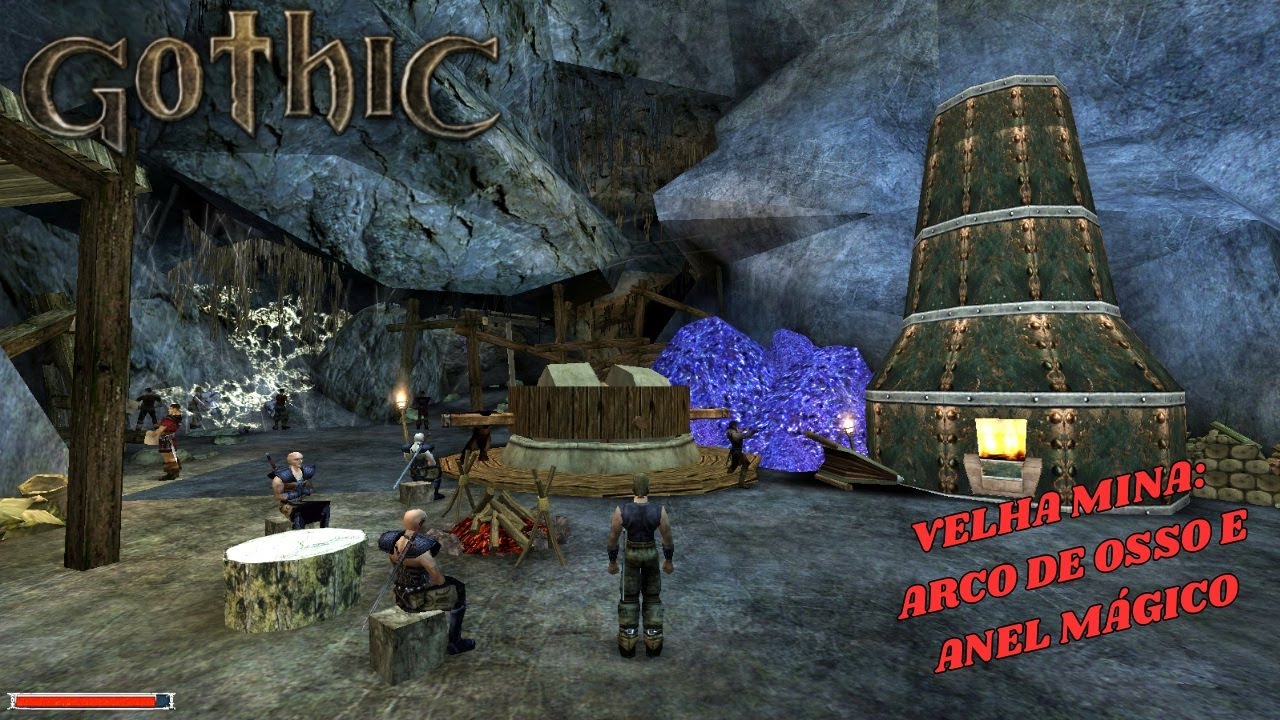 Gothic - Cap 1 Velha Mina: O Arco de Osso e o Anel Mágico (Guia PT-BR na descrição)