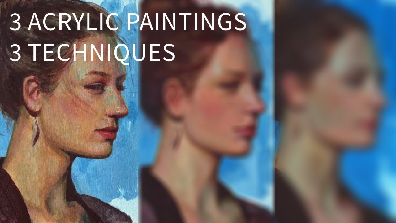 Oil Painter Attempting to Paint Portraits with Acrylic (voiceover)