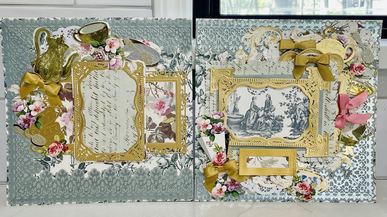 Practice for Anna Griffin Create Crop At Home 2022 Paper Ruffles Part 1 come along and practice prep
