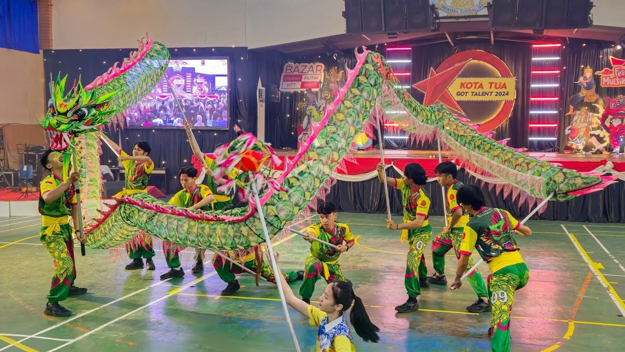 Lim Dragon Dance Padang - Bazzar Merah Putih HTT 2024