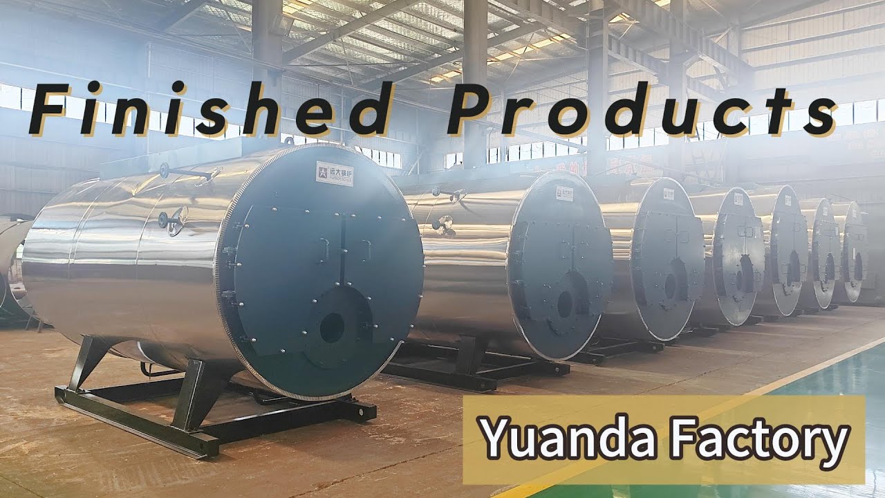 Yuanda Boiler Company Products Workshop Display, Factory In Henan Province