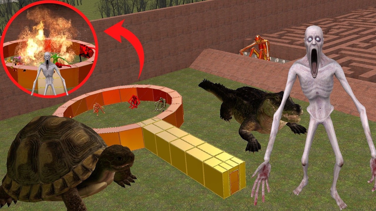 SCP-096 Camped The Only Exit… No Chance 😭