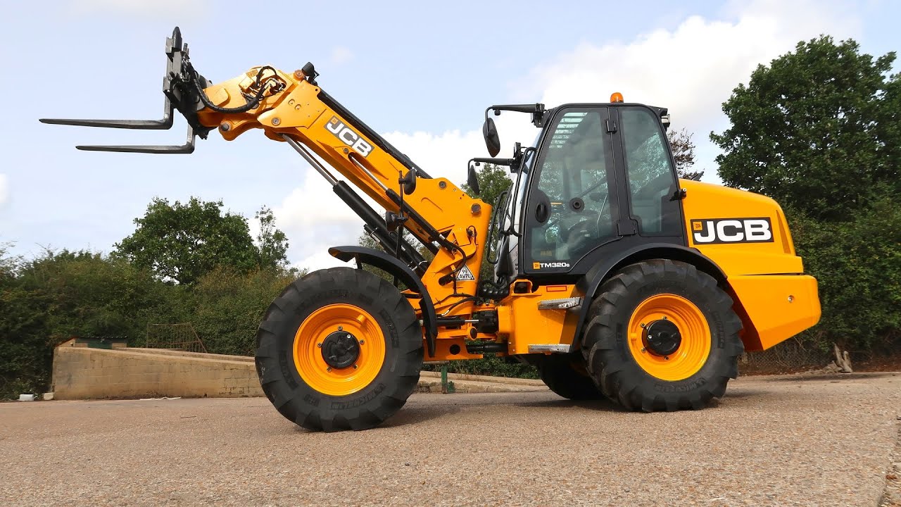 THIS Is A JCB TM320 Articulated Telehandler!