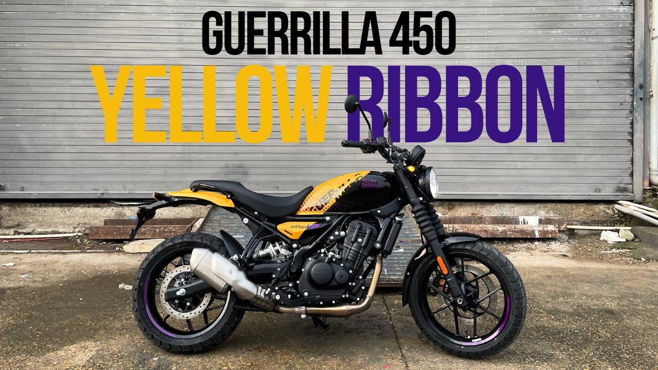 Royal Enfield Guerrilla 450 Yellow Ribbon Review | Motorxone
