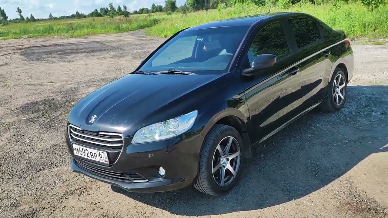 Небольшой колхозный обзор Peugeot / Пежо 301 1.6 АТ 2013 г.в.
