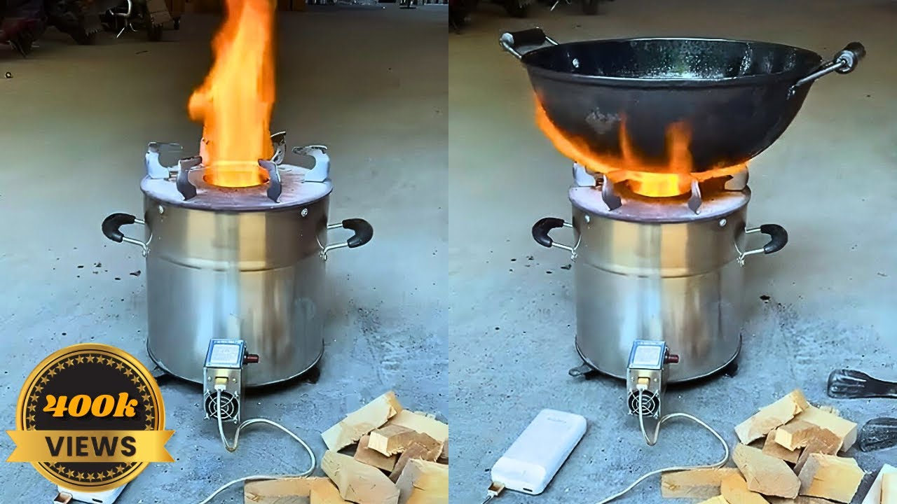 😱মাত্র ৩৫০ টাকায় এই চুলাটি কি বানানো সম্ভব? || The idea of making a wood stove from an old iron box