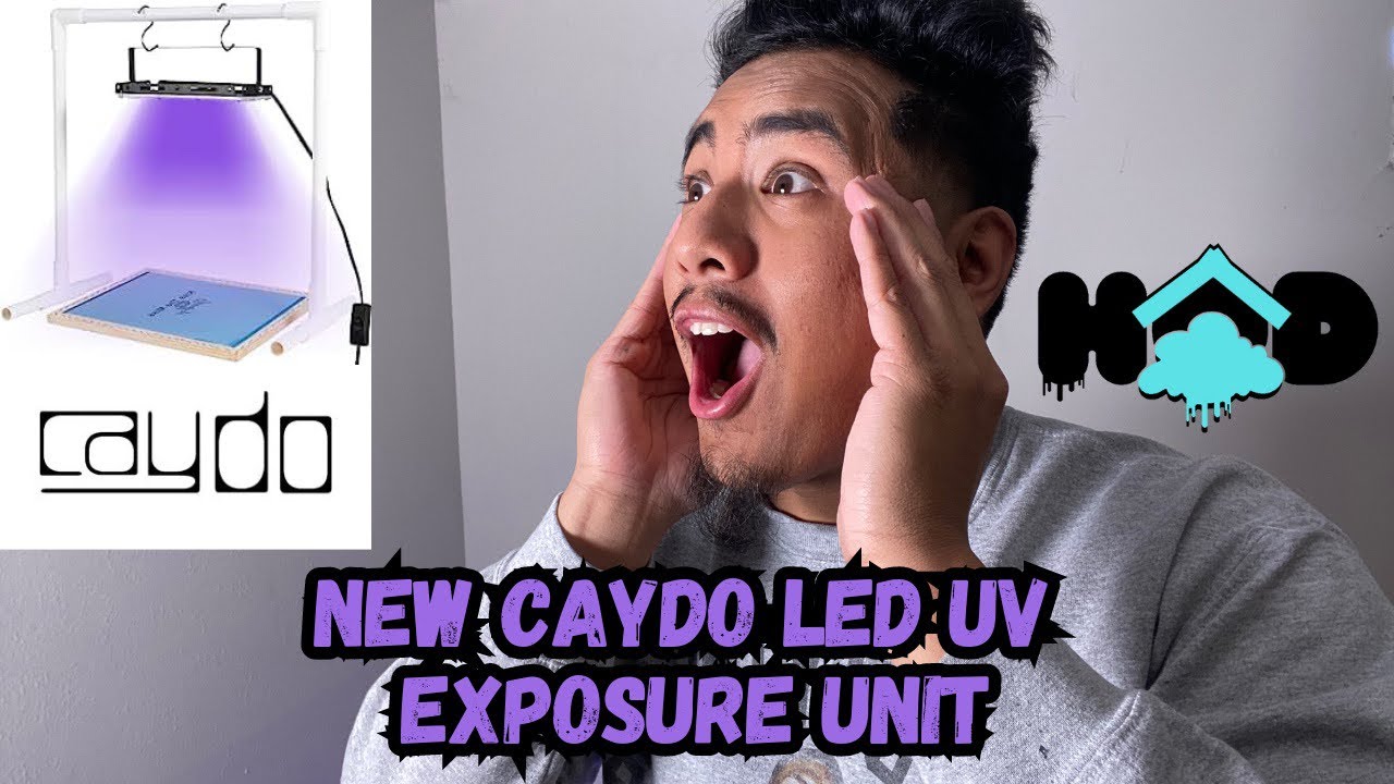 New CAYDO screen printing LED UV lighting | screen printing | HOWSE OV DRMRS