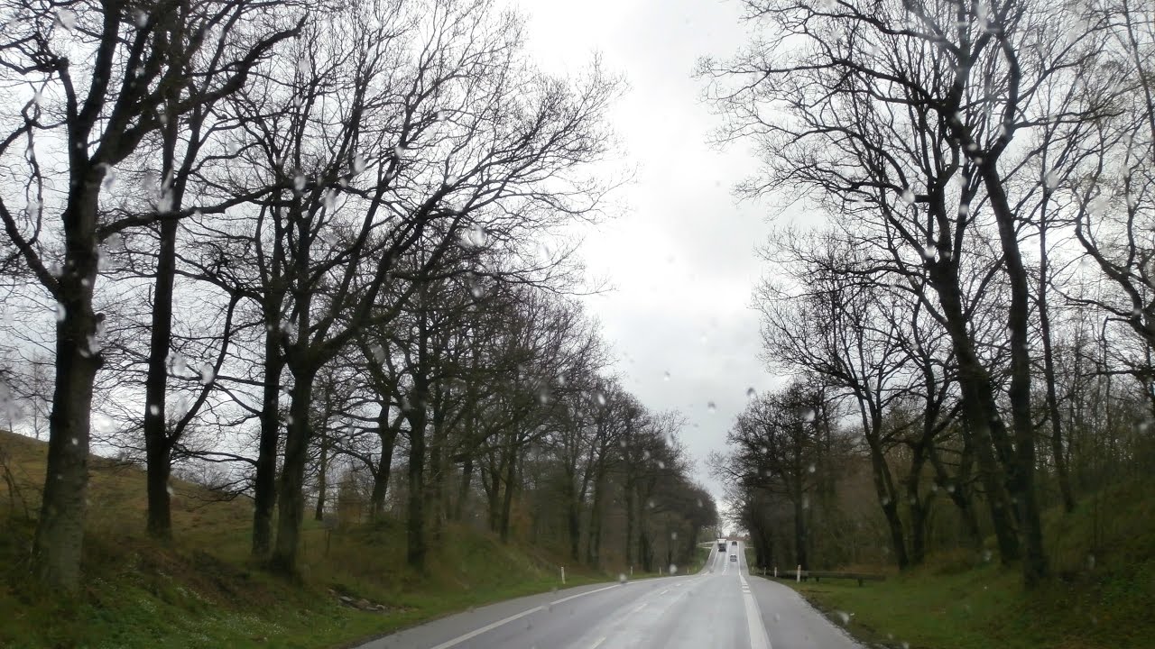 Driving from Vejle to Gr&aring;sten (Gravenstein) in South Denmark