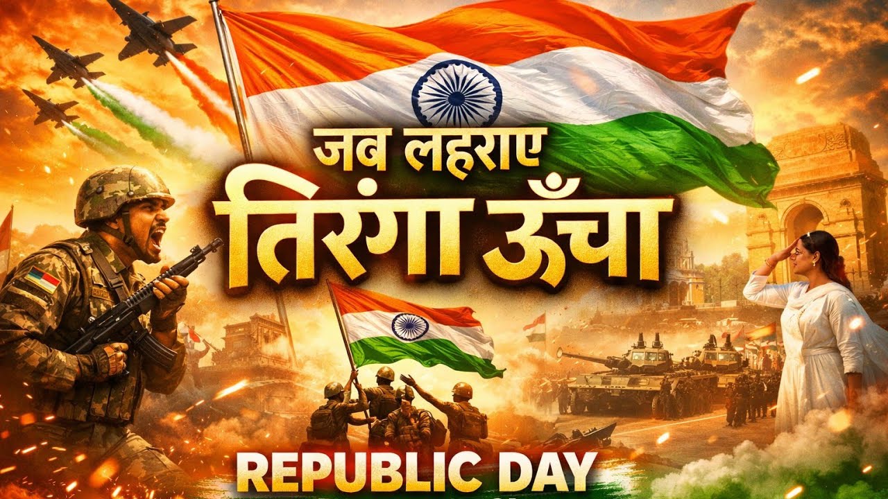 जब लहराए तिरंगा ऊँचा 🇮🇳 | Republic Day Desh Bhakti Song 2026 | New Patriotic Song