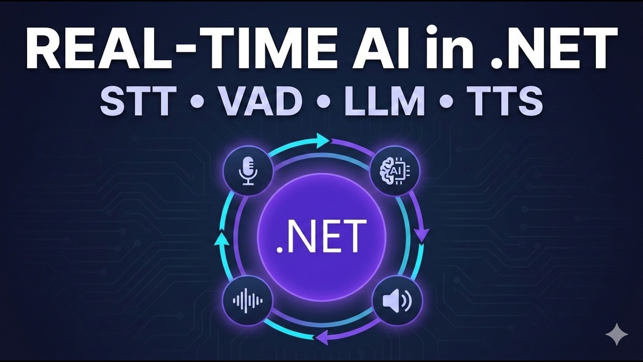 🤖 Создайте голосовой ИИ в реальном времени на .NET — полностью локальный.