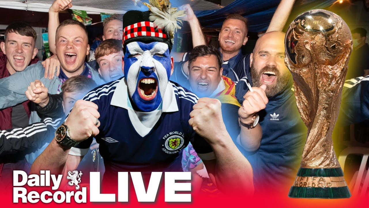 LIVE | Scotland v Denmark - Scotland fans watch World Cup qualifier at Tap Yard Bar in Glasgow