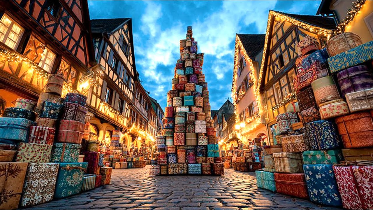 COLMAR FRANCE &ndash; THE MOST MAGICAL CHRISTMAS TOWN IN THE WORLD | 4K WALKING TOUR