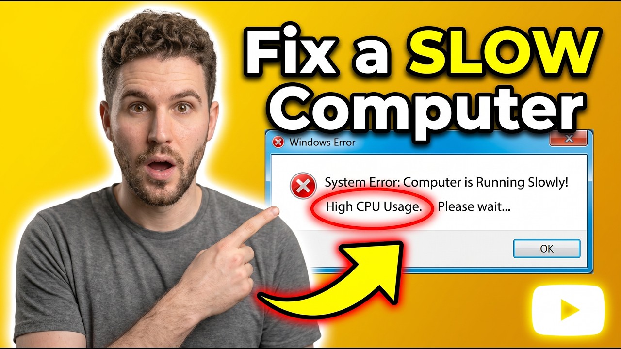 How to Fix a Slow Computer in 2 Minutes (Windows Speed Up)