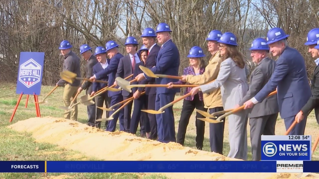 'You are not forgotten' Ground broken on tiny home community for veterans in Knox County