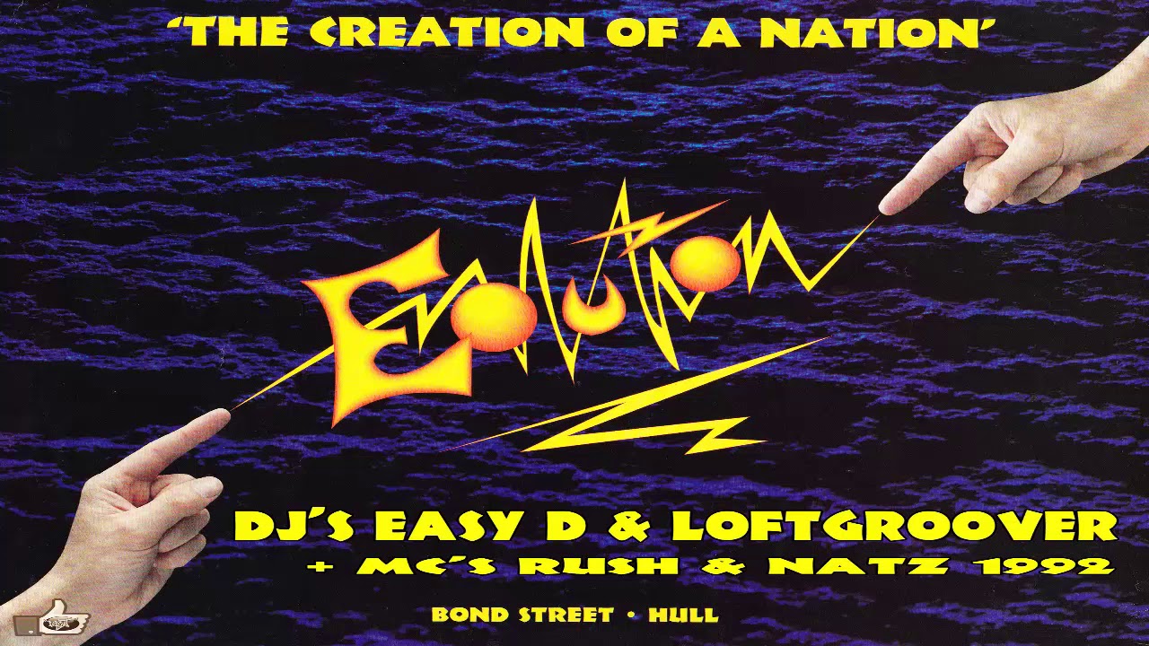 DJ'S EAZY D & LOFTGROOVER + MC'S RUSH & NATZ LIVE @ EVOLUTION HULL (1992)