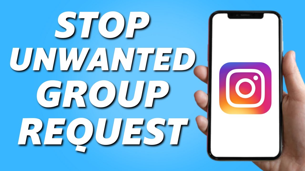 How to Turn Off Group Requests on Instagram (STOP UNWANTED MESSAGES)