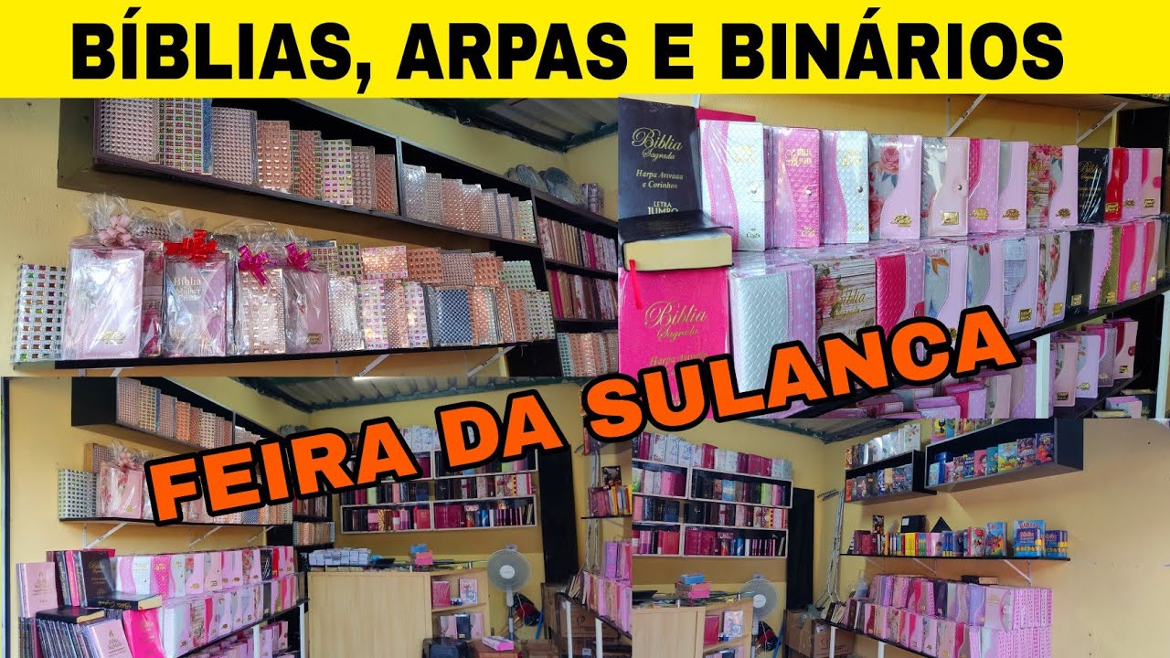COMPRE, BÍBLIAS, ARPAS, BINÁRIOS DIRETO DA FÁBRICA FEIRA DA SULANCA DE CARUARU