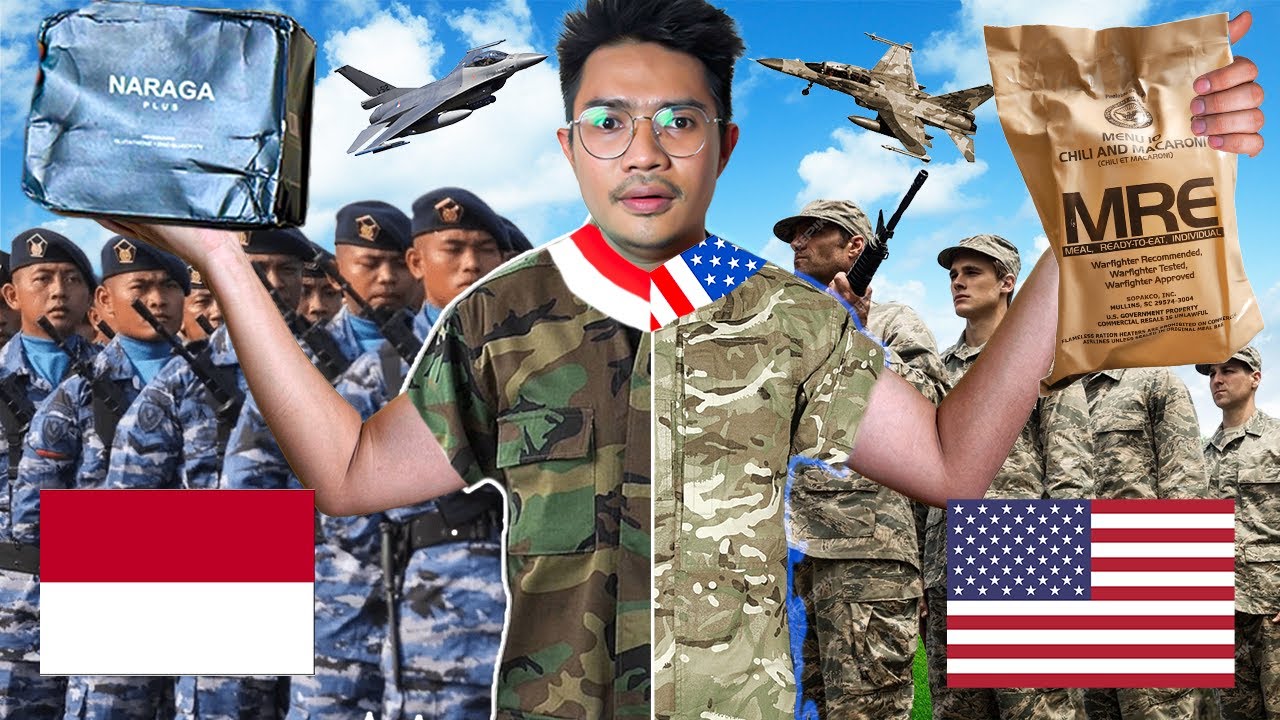 Makanan Tentara Indonesia vs Tentara Amerika