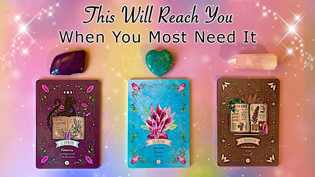 This Will REACH YOU When You MOST NEED It 💜🙏🏻⭐️ IMPORTANT Info & Guidance 🔮 Timeless Pick a Card!