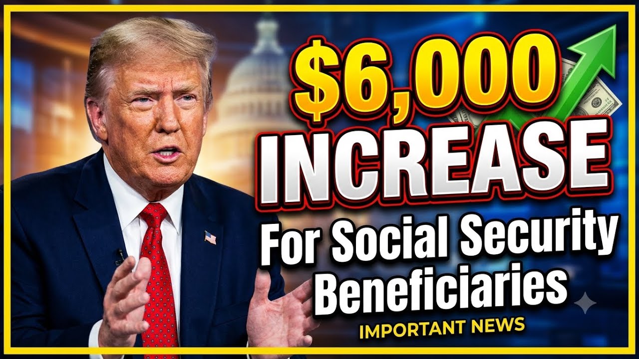 ДА! Ежегодная ПРИБАВКА в $6000 для получателей пособий Social Security | Выплаты SSA, SSI, SSDI