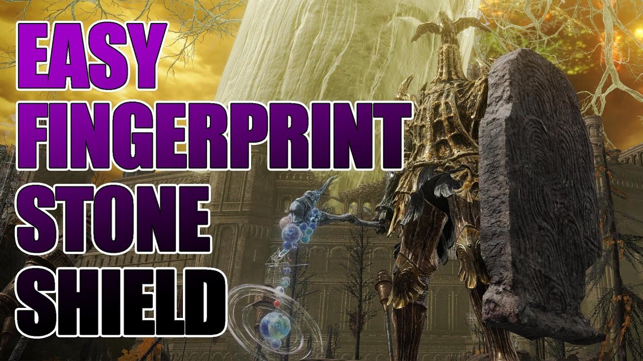 Fingerprint Stone Shield EASY Parkour - Elden Ring Shield