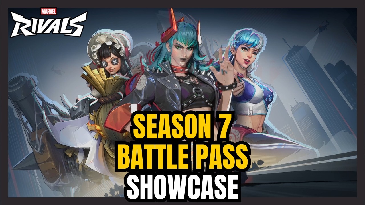 Marvel Rivals Season 7 Battle Pass Showcase and Rank Rewards