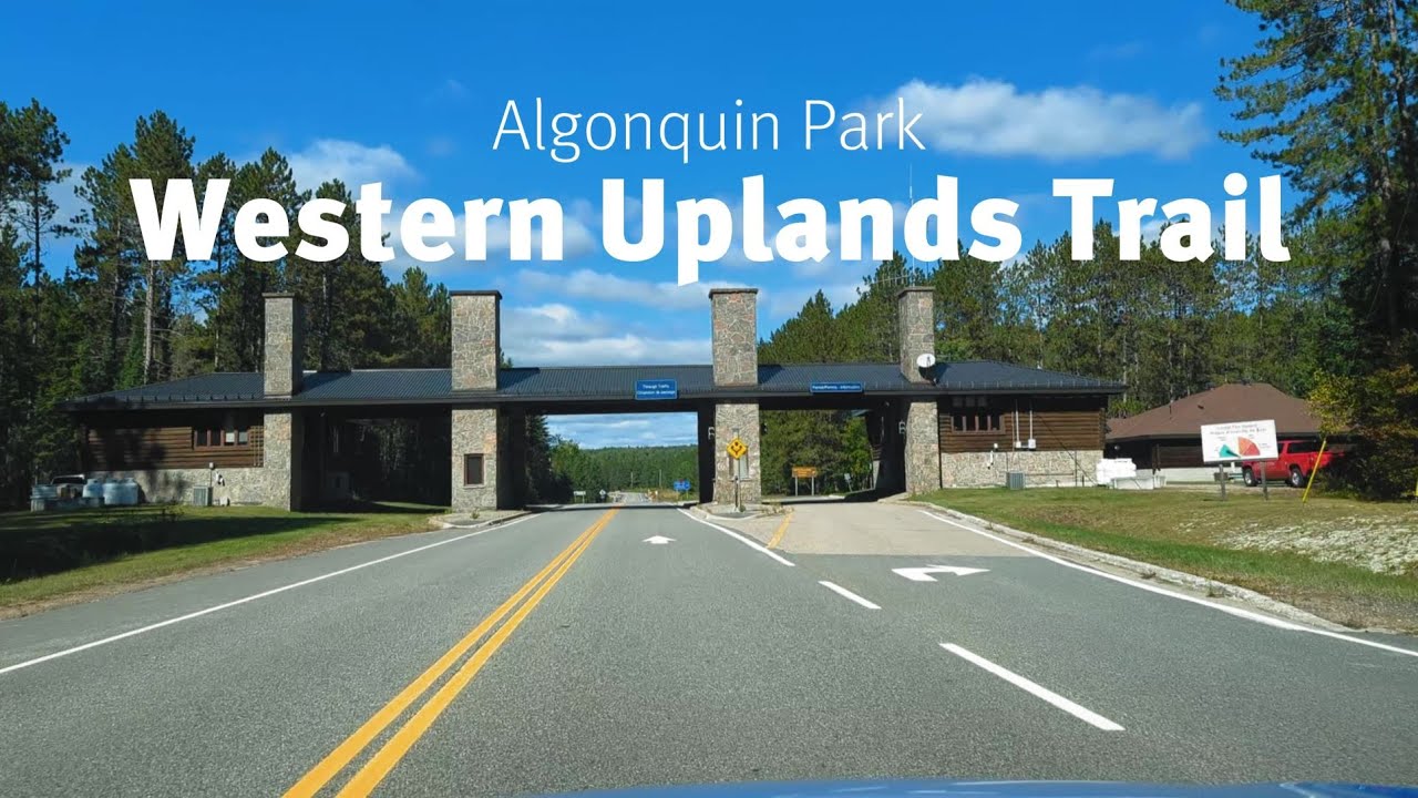 Algonquin Park, Western Uplands backpacking Trail, September 2022