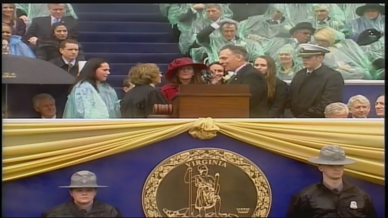 Terry McAuliffe takes oath as Virginia's 72nd governor
