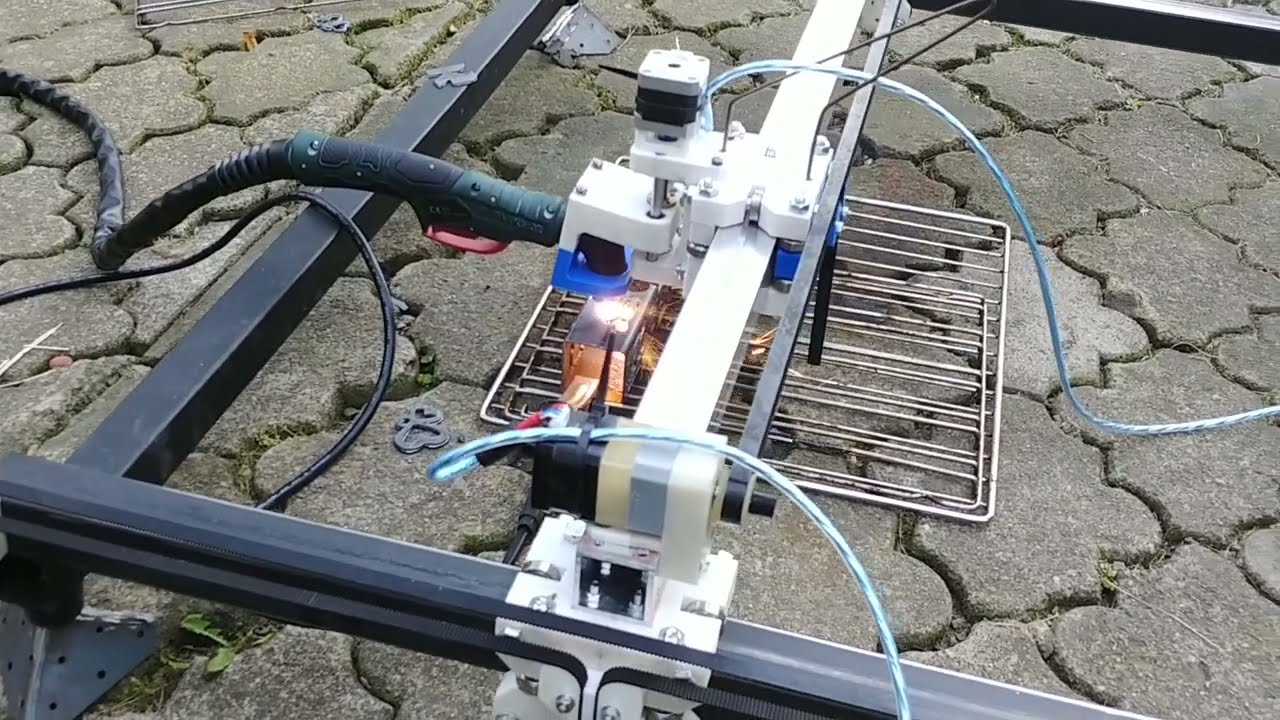 Parkside Plasma CNC LaserGRBL Test