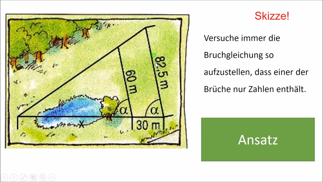 Strahlensätze fortgeschrittene Übungen